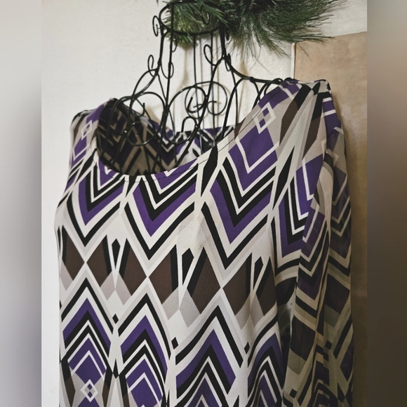 Alfani 3/4 Sleeve Dress - Picture 3 of 5